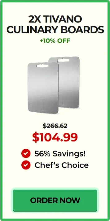 Tivano Titanium Cutting Board sale