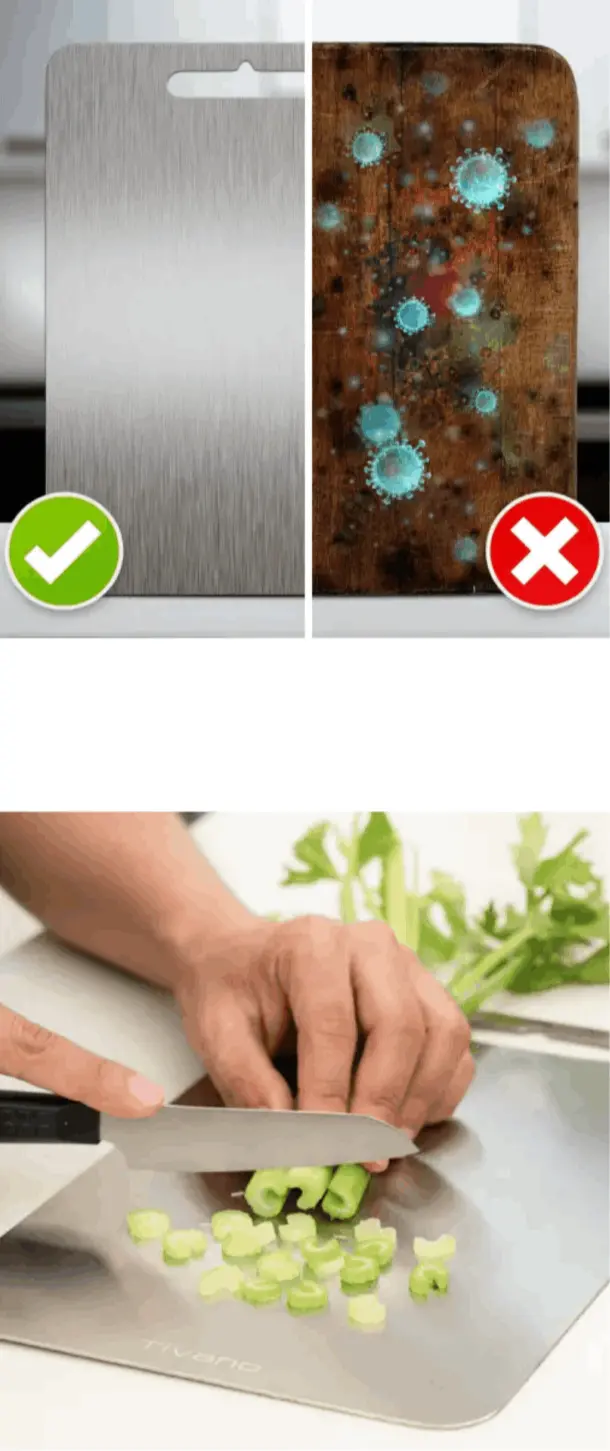 what is Tivano Titanium Cutting Board